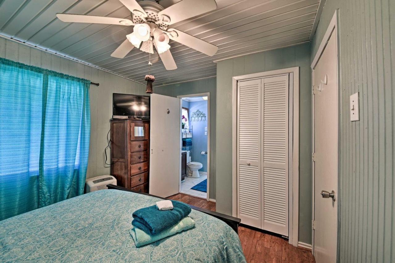 Galveston Beach House With Private Deck And Gulf Views Eksteriør bilde