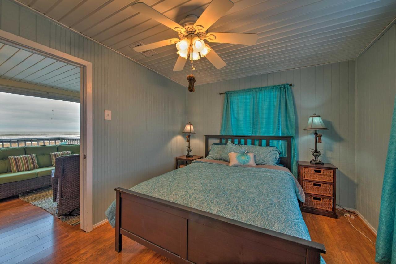 Galveston Beach House With Private Deck And Gulf Views Eksteriør bilde